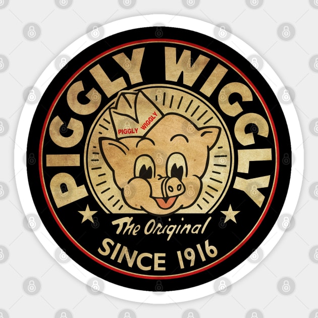 Piggly Wiggly Original | Black Style Sticker by sikecilbandel